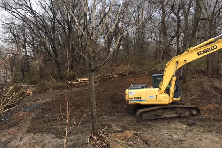 The nonprofit Woodlands historic cemetery and estate in West Philadelphia won $250,000 in a January settlement with SEPTA for damage to its 54-acre property. A quarter acre of mature trees was clear-cut, among other things.