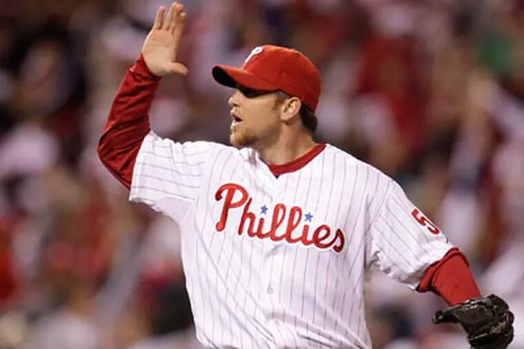 Will Charlie Manuel stick with Brad Lidge as the closer for the rest of the season?    (David Maialetti / Staff Photographer)
