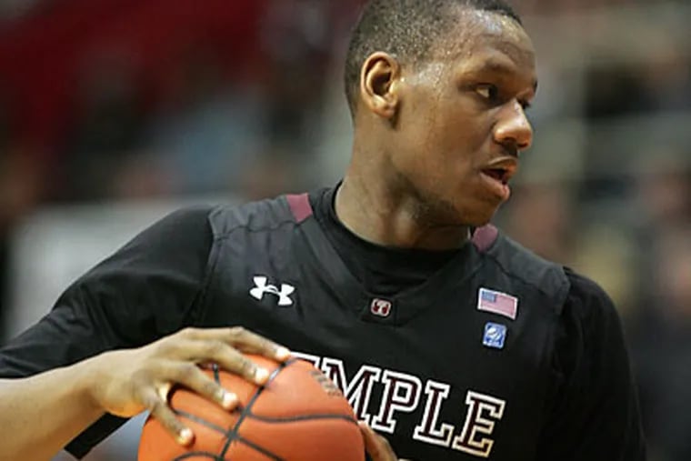 Among the top local college players, Temple's Lavoy Allen likely has the best chance to be drafted. (David Swanson/Staff file photo)