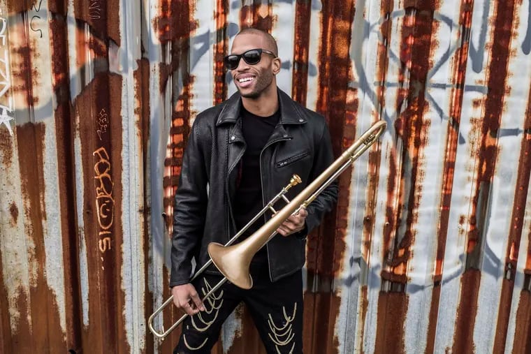 Trombone Shorty. The New Orleans bandleader born Troy Andrews headlines his Voodoo Threauxdown tour at the Great Plaza at Penn's Landing on Sunday.