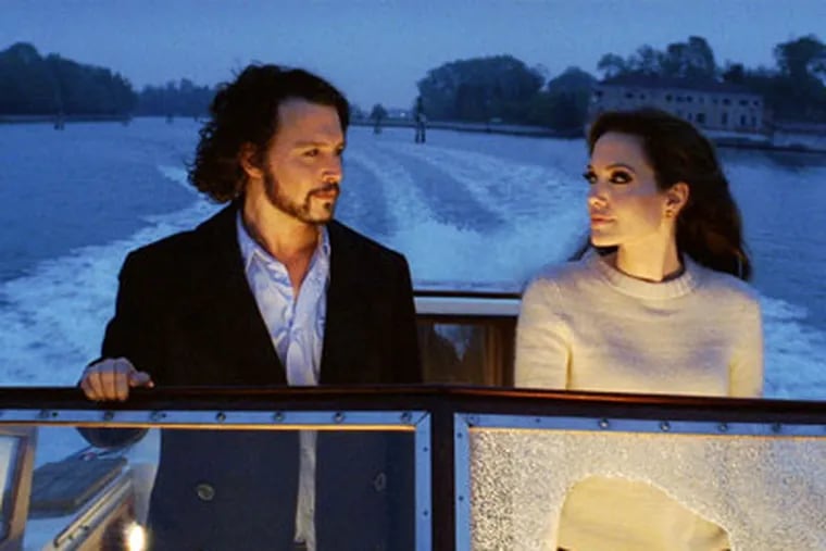 Angelina Joie stars as Elise, with Johnny Depp as her leading man, in a tale of international intrigue that lacks the charm of similar films.