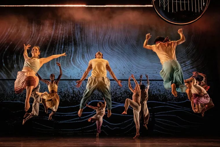 Choreographer Kate Prince's "Message in a Bottle" is set to the music of Sting.