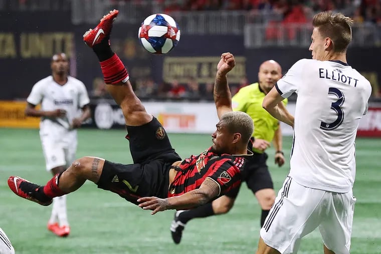 In the Union's last game against Atlanta United, they stole a 1-1 tie in Atlanta back in March in the third game of the season.