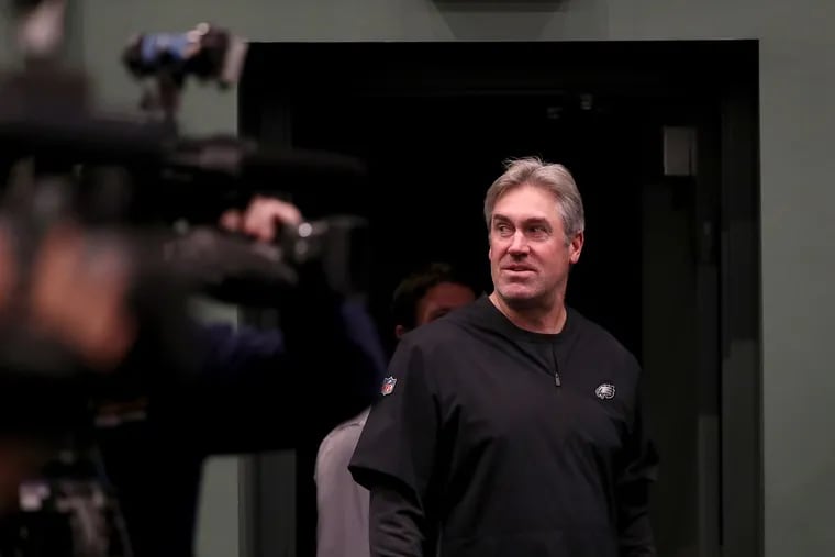 Doug Pederson and his staff will stay away from college pro days, but Eagles scouts will attend as usual.