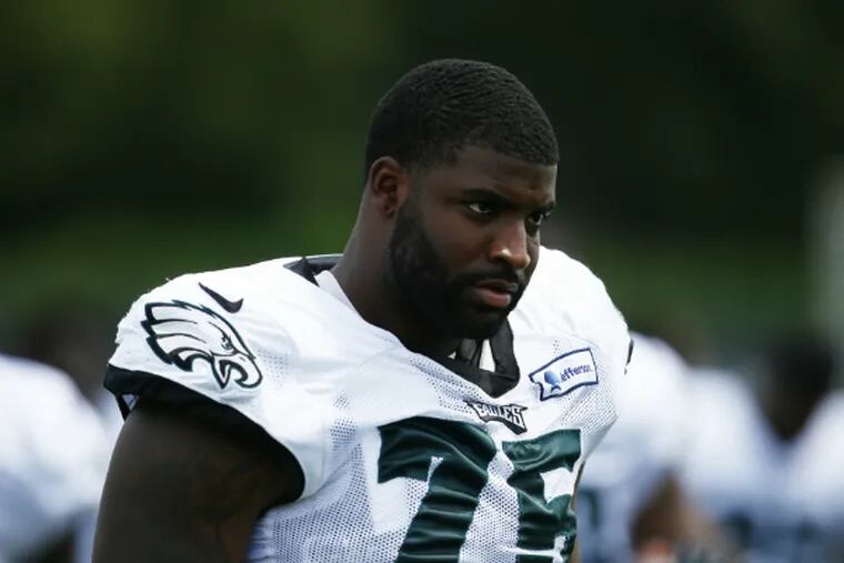 Vinny Curry could see an expanded role if he gets to play some outside linebacker. (Associated Press)