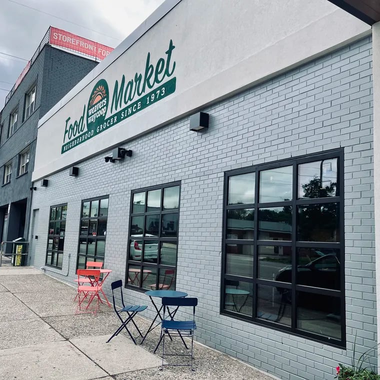 Now open, Weavers Way Germantown at Chelten Avenue and Morris Street has seating indoors and out.