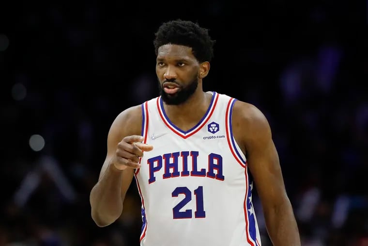 Joel Embiid is averaging 33.1 points over the Sixers' last 15 games.