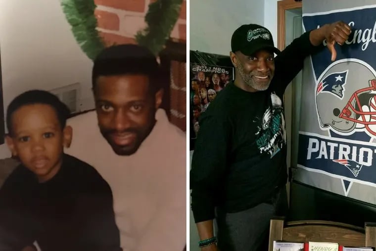 Father's pass down a lot of knowledge to their children and some dads in Philly used the love of the Eagles to convey their message.