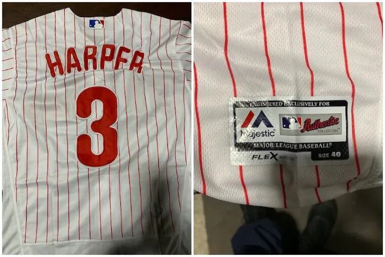 Out at the plate: Customs agents seize fake Bryce Harper jerseys