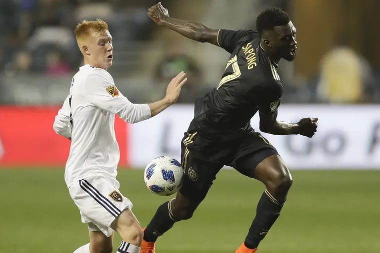 C.J. Sapong has gone 11 straight games without scoring for the Philadelphia Union.