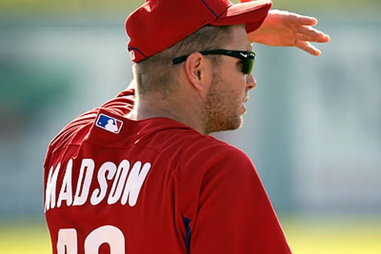 There has been a wide range of reports about the status of Ryan Madson's contract negotiations. (David Maialetti/Staff file photo)