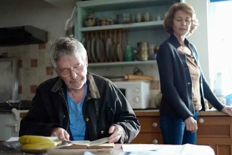 Tom Courtenay and Charlotte Rampling in &quot;45 Years.&quot;