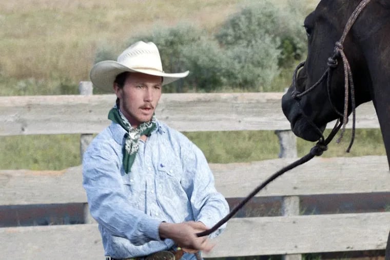 Brady Jandreau in ‘The Rider.’