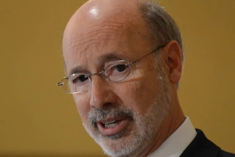 Gov. Wolf is looking ahead to 2019 and maybe even state reforms.