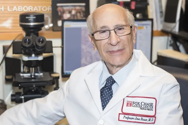 Fox Chase Cancer Center researcher Jose Russo led groundbreaking studies of how hormones can raise the risk of breast cancer.