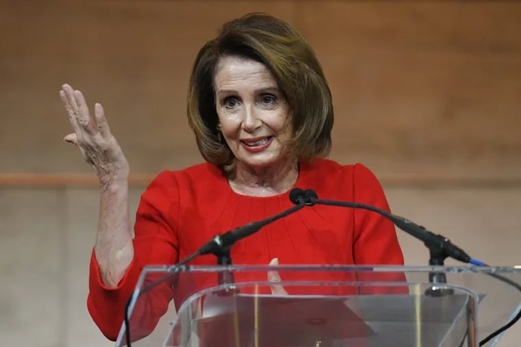 House Minority Leader Nancy Pelosi speaks on March 7, 2018, in Washington, D.C. Many Democratic candidates in the Philadelphia area won’t say if they would support her as their leader in the U.S. House next year.