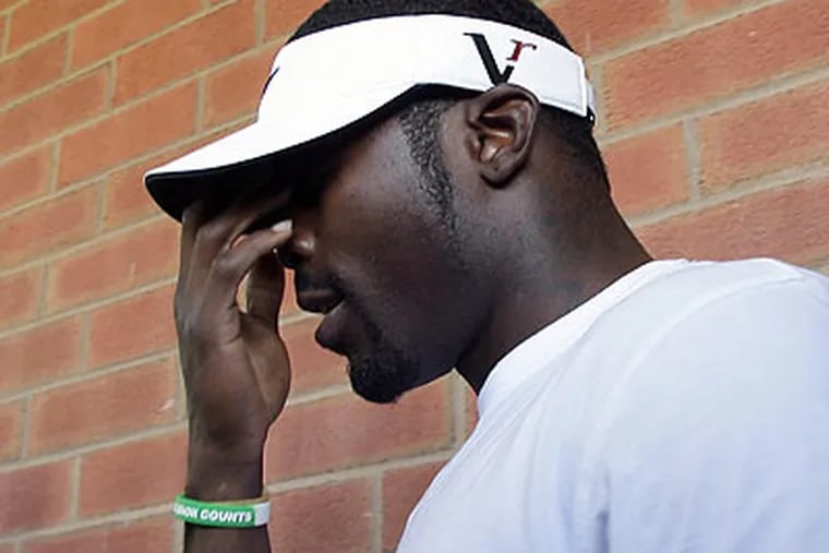 Michael Vick was cleared by the NFL to play football on Monday. (Yong Kim/Staff Photographer)