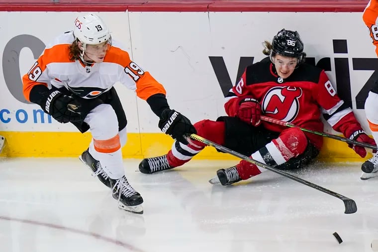 Jack Hughes, Devils get OT win after coach is COVID positive