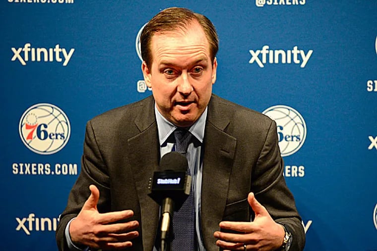Sixers general manager Sam Hinkie. (Ben Mikesell/Staff file photo)
