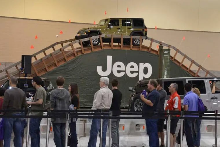 Camp Jeep will be back in 2022. In 2018, Auto Show visitors enjoyed adventure chauffeured by 4x4 drivers over a 14-foot, 35-degree hill climb, simulated fallen logs, and a 30-degree wedge.