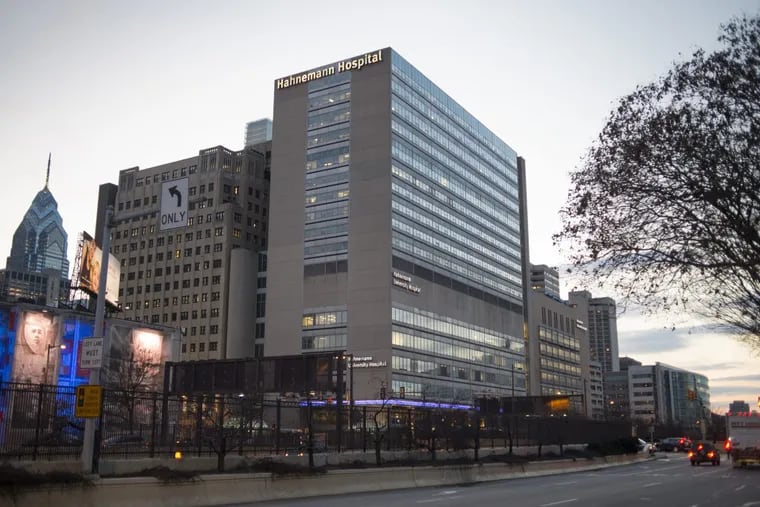 Hahnemann University Hospital was among six facilities with a higher-than-expected mortality rate from sepsis, according to a new state report.