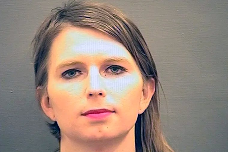 FILE - This undated booking photo provided by the Alexandria Sheriff's Office, in Virginia, shows Chelsea Manning. A federal appeals court on Monday, April 22, 2109, rejected a bid by former Army intelligence analyst Chelsea Manning to be released from jail for refusing to testify to a grand jury investigating Wikileaks. (Alexandria Sheriff's Office via AP, File)