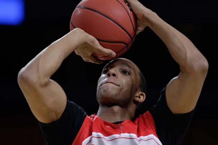 Ohio State's Evan Turner is likely to be available to the 76ers with the No. 2 pick. (AP Photo / Paul Sancya)