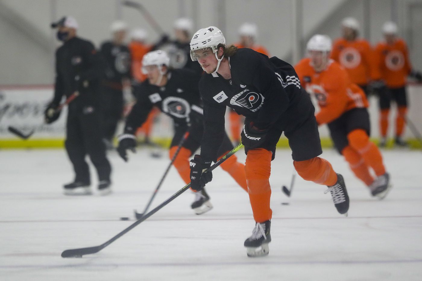 In Day 1 of Flyers’ training camp, Nolan Patrick takes ‘positive’ step toward returning to lineup