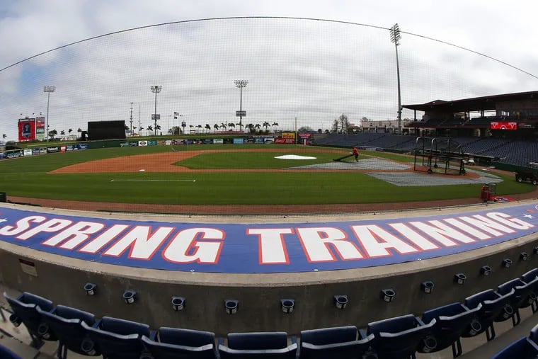 If medical experts say we can begin scaling back on some of our social distancing policies this summer, the possibility of playing Major League Baseball games in empty spring training parks, such as Clearwater's Spectrum Field, has some appeal.