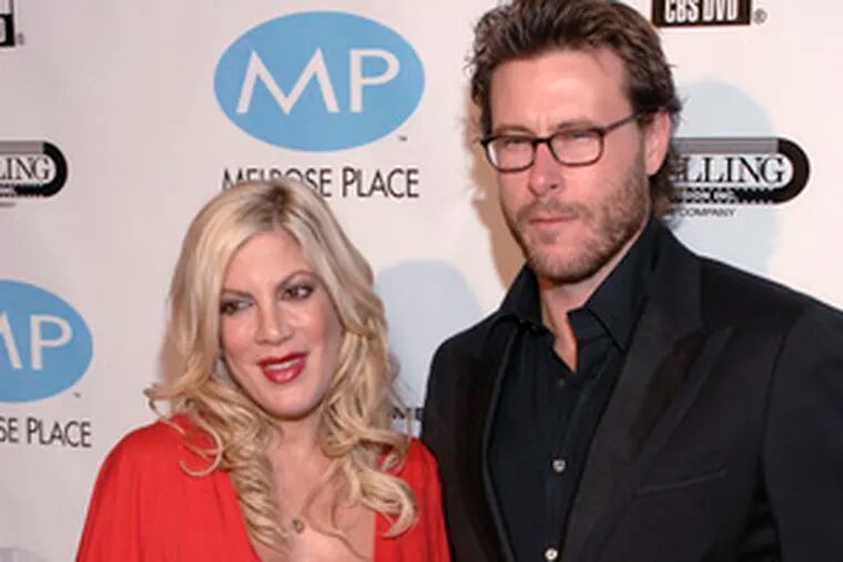 Actress Tori Spelling and husband Dean McDermott now have a little girl to go with that little boy.