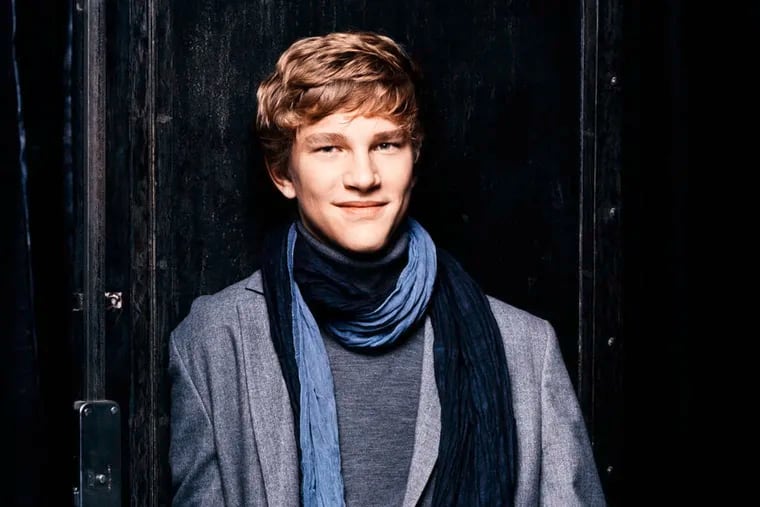 Jan Lisiecki, 19, will play five concerts with the Philadelphians.
