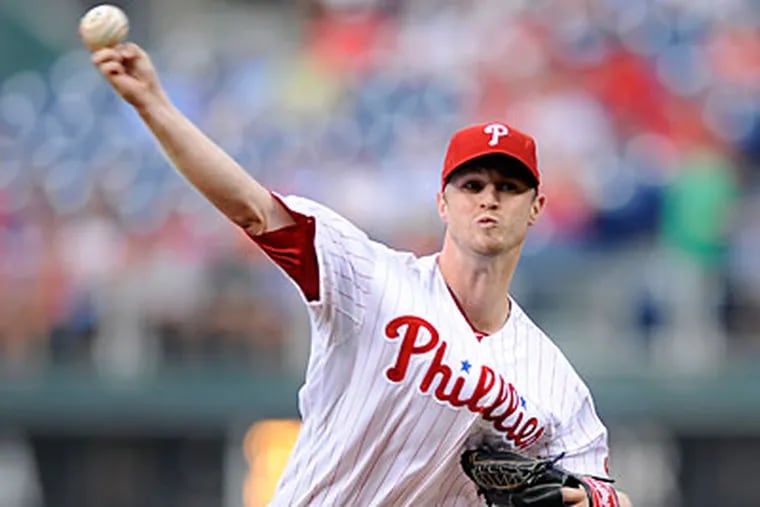 After struggling in his starts this season, Kyle Kendrick found success as a middle reliever. (Michael Perez/AP Photo)