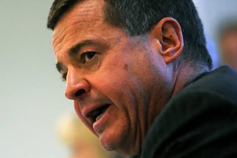Pennsylvania Supreme Court Justice David Wecht in 2015. Top Republican lawmakers have accused Wecht of bias in a gerrymandering case, saying comments he made on the campaign trail should have disqualified him from participating in the case.