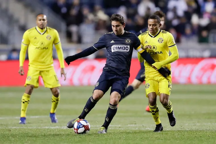 "We could go, really, three different ways at least in terms of formation, in terms of personnel, because of what Ale means to us," Union manager Jim Curtin said of Alejandro Bedoya's absence because of a quadriceps injury.