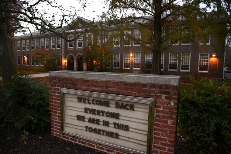 Haddonfield Memorial High School Nov. 15, 2020. Parents in the district were presented with anonymous "alternative opt-out forms" this month, cautioning against the district’s curriculum on sex education, race, gender identity and “social emotional learning.”