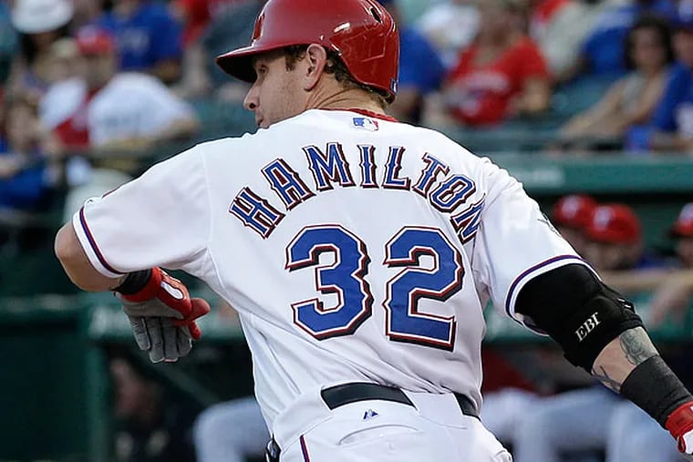Texas Rangers star Josh Hamilton. (AP file photo)