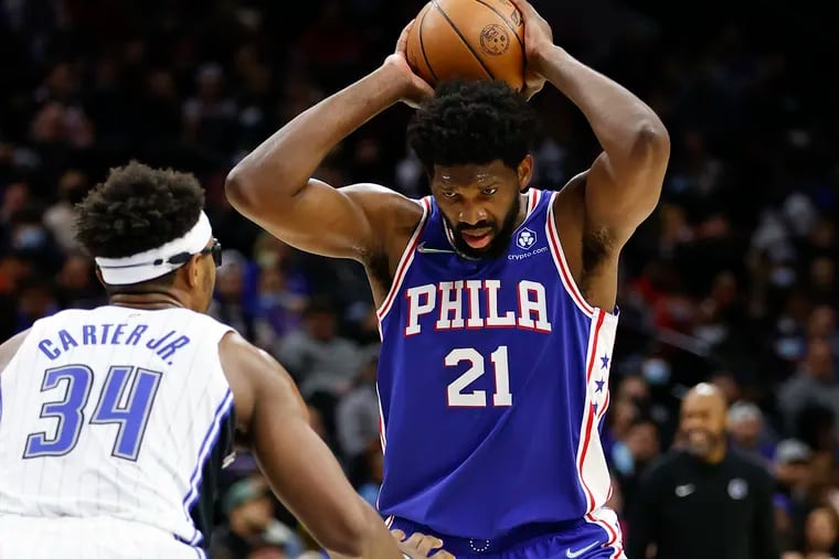 The Sixers' success relies heavily on Joel Embiid's performance.