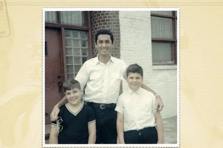 Reader Joe Finio (right) with Gene London and Joe's brother Nick in 1967.