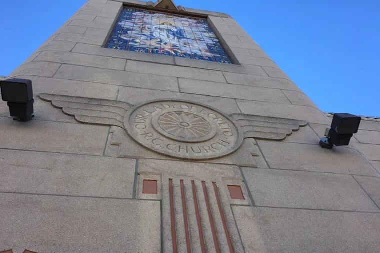 Our Lady of Loreto was designed in the art deco style in 1938 by Frank Petrillo.