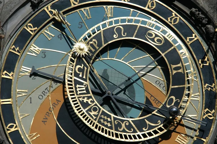 Astrological clock in Prague, Czech Republic