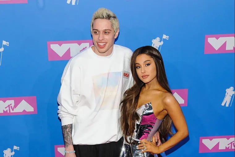 August 20, 2018 – New York, New York, U.S. – Pete Davidson and Ariana Grande at the 2018 MTV Video Music Awards at Radio City Music Hall on Aug. 20, 2018 in New York City, N.Y.