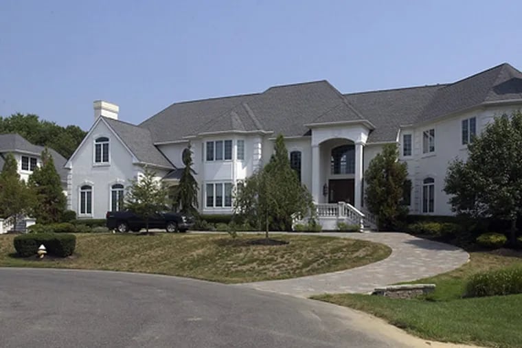 Terrell Owens' Moorestown house has been for sale for several years. The latest asking price is $2.65 million, down from the original $4.4 million.