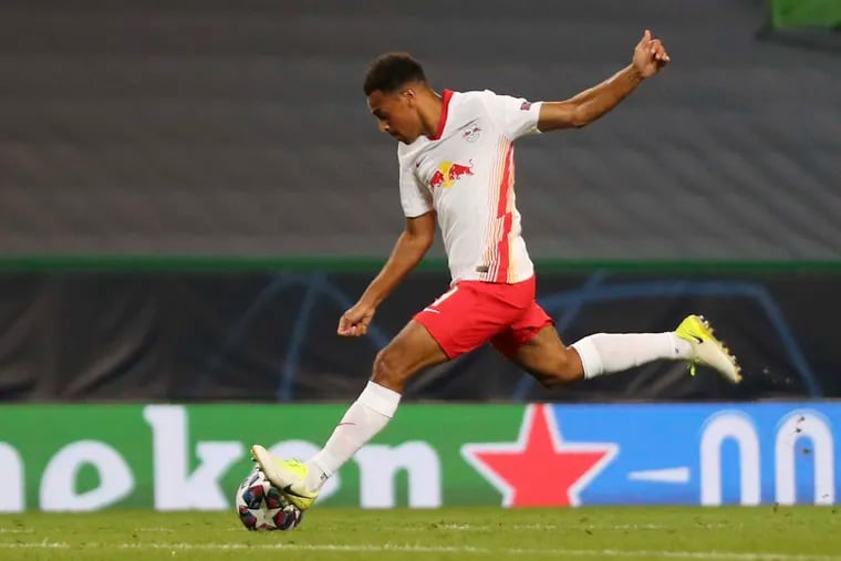 Tyler Adams' late goal in RB Leipzig's Champions League quarterfinal win over Atlético Madrid was one of the biggest plays by an American in Europe.
