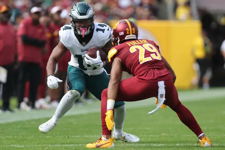 Eagles running back Kenneth Gainwell got himself into some hot water with Nick Sirianni last week at halftime against the Washington Commanders.