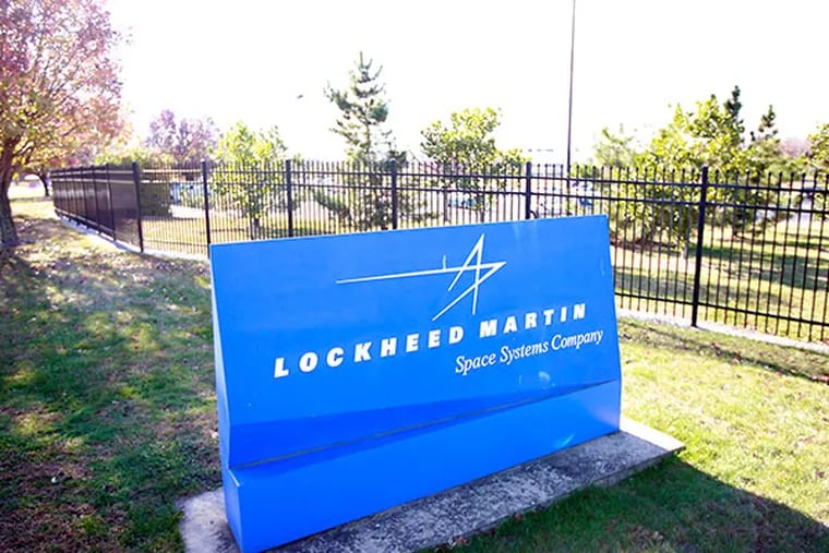 Exterior of the Lockheed Martin campus in Newtown. ( DAVID SWANSON / Staff Photographer )