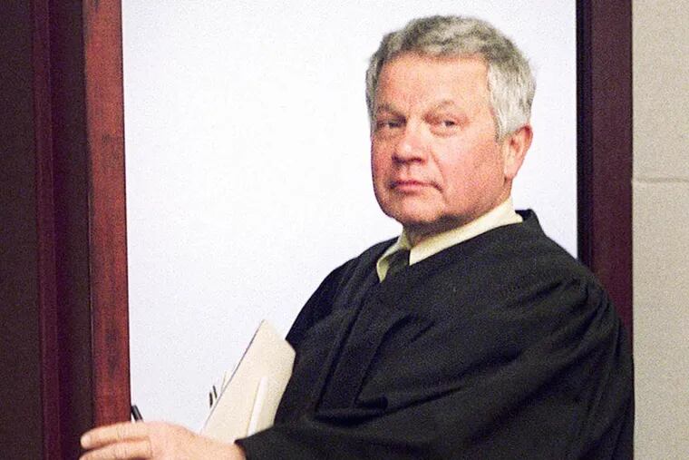 Judge Benjamin Lerner. Staff photographer / Tom Gralish
