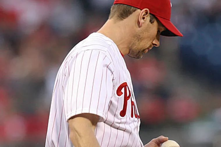 Phillies' Cliff Lee will miss at least one more start with an oblique strain. (Steven M. Falk/Staff Photographer)