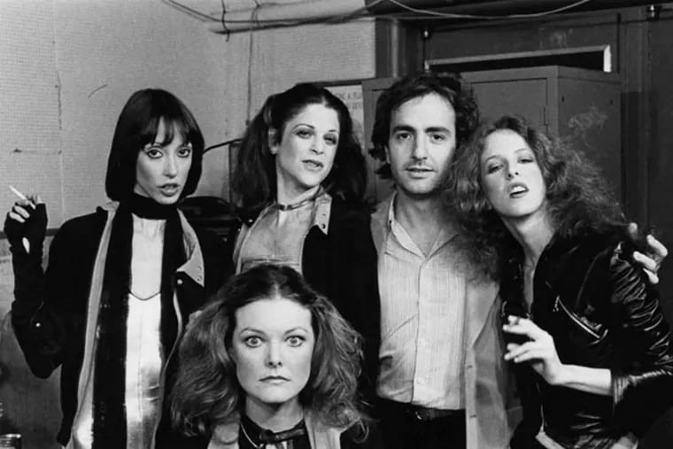 &quot;Saturday Night Live&quot; creator Lorne Michaels with (from left) guest Shelley Duvall, and cast members Jane Curtin, Gilda Radner, and Laraine Newman in 1977, from the documentary quot;Live from New York!&quot; (Eddie Baskin)
