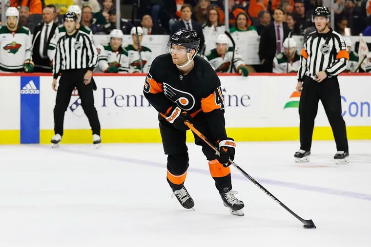Cam York figures to be the Flyers' new No. 1 defenseman.