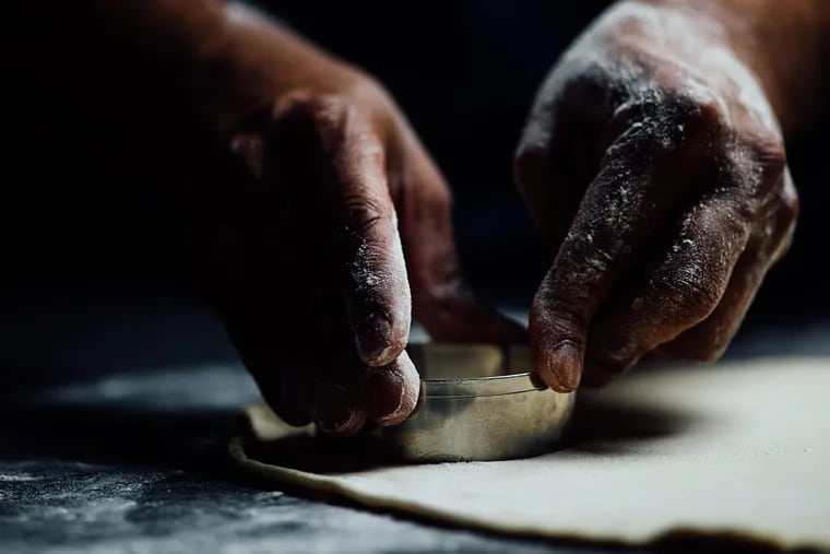 Making Turkey-Mushroom Hand Pies from "Season."